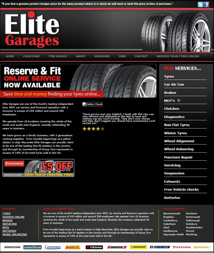 Elite Website 2015