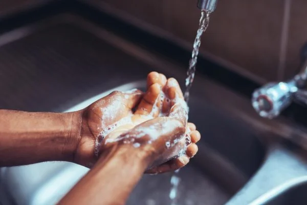 hand washing during lockdown