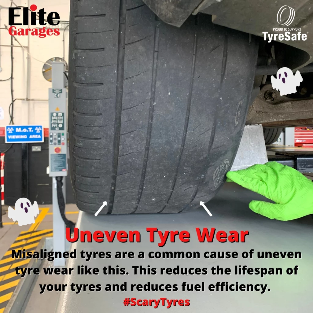 uneven tyre wear - TyreSafe Awards