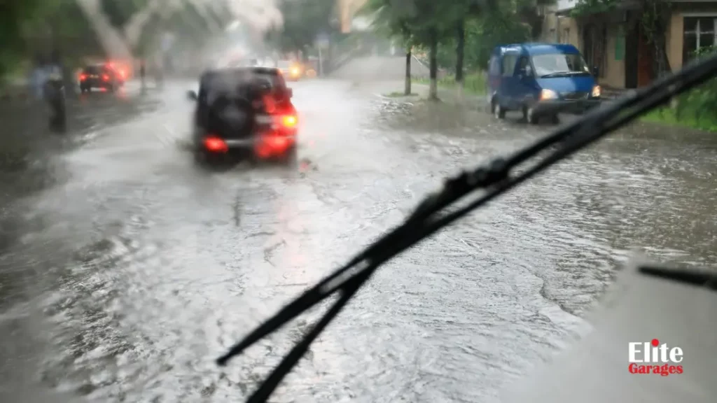 driving in the rain