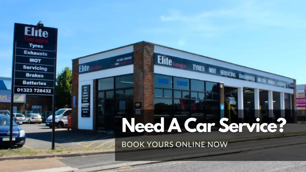 Book a car service online at Elite Garages