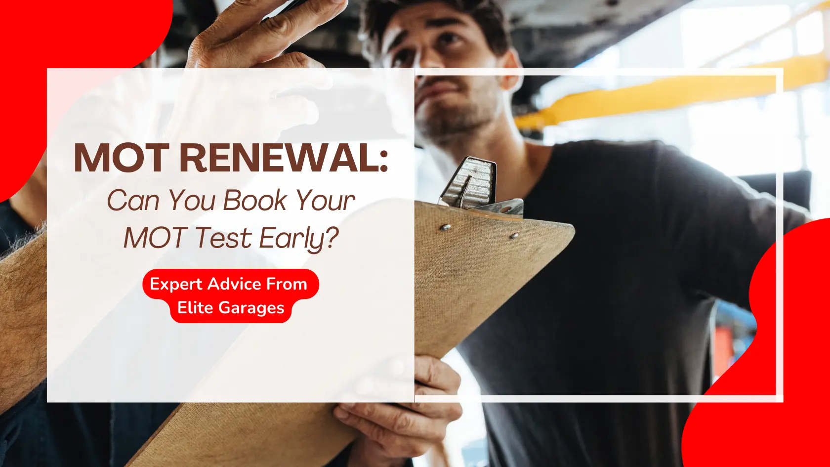 How Soon Before An MOT Expires Can You Renew? | Elite Garages