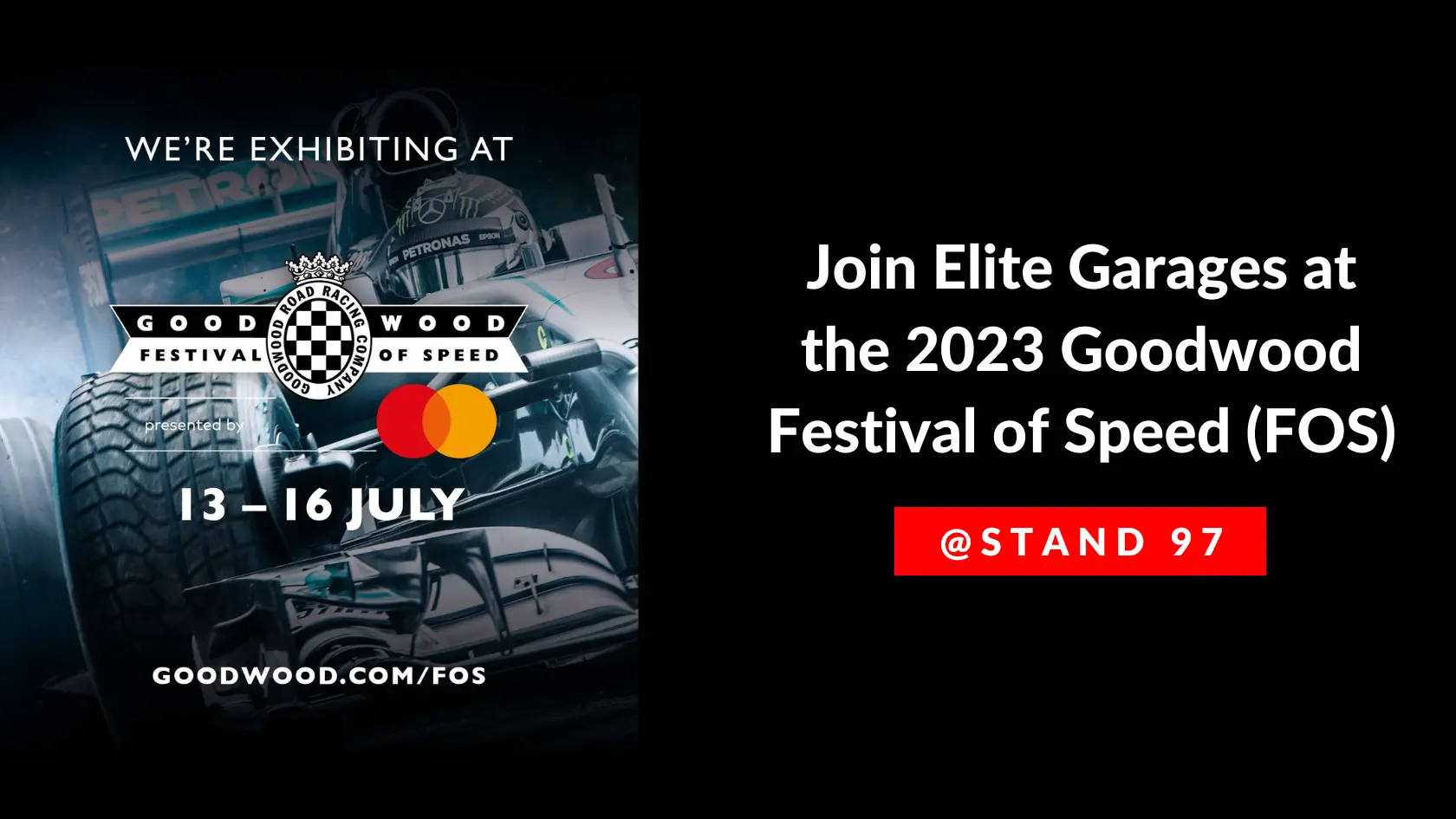 Elite Garages at the Goodwood Festival of Speed Learn more