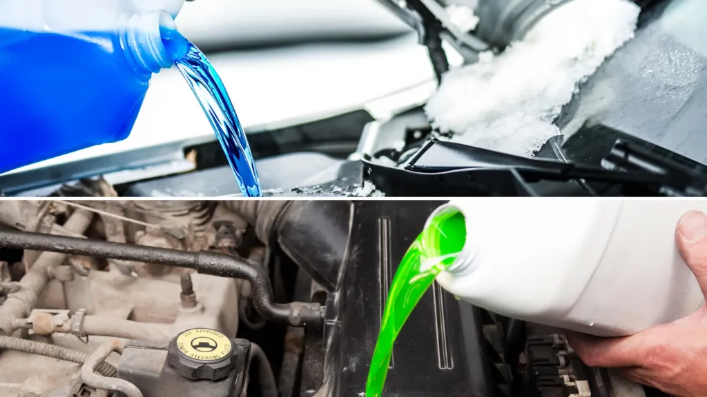 different types of antifreeze for cars