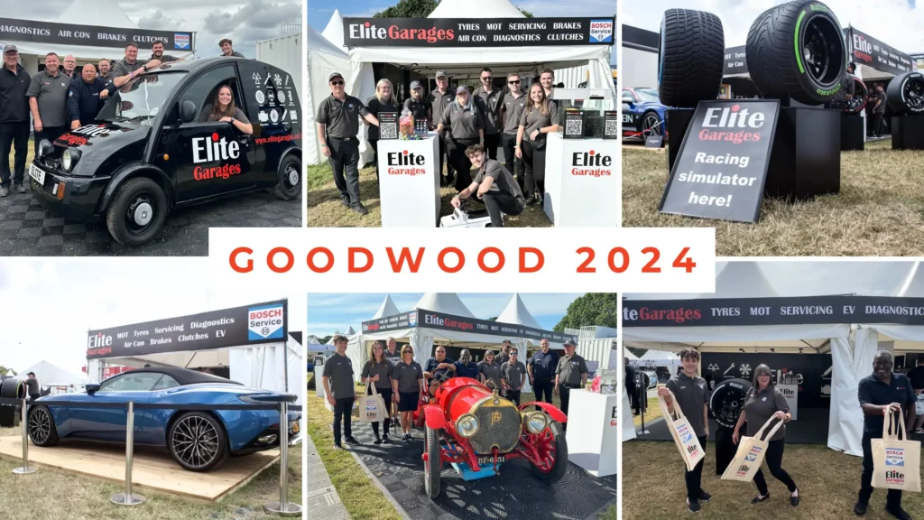 Elite Garages at the 2024 and 2023 Goodwood Festival of Speed
