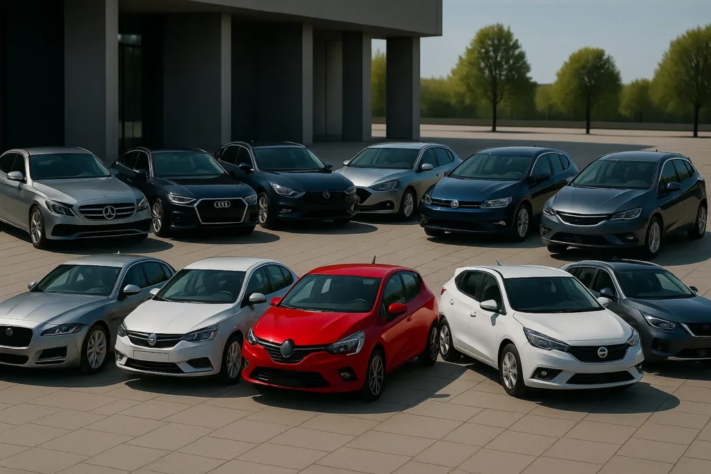 Service Types by Car Brand