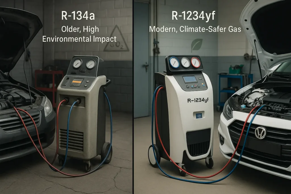 Car Air Conditioning Service at Elite Garages | R-134a and R-1234yf
