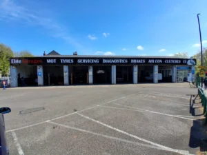 Elite Garages Bristol Forecourt